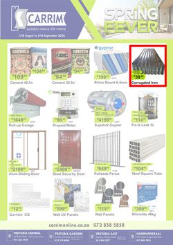 K Carrim Builders Mecca : Spring Fever (17 August - 21 September 2026), page 1