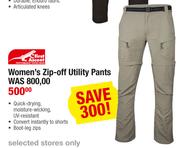 First Ascent  Women's Zip-Off Utility Pants