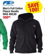 Freesport Men's Full Cotton Fleece Hoodie