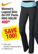 Women's Legend Slim Dri-Fit Pants