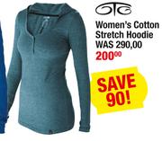 Women's Cotton Stretch Hoodie