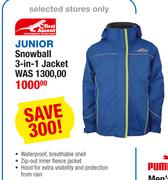 First Ascent Junior Snowball 3-In-1 Jacket