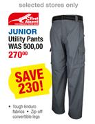 First Ascent Junior Utility Pants