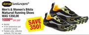 Vibram Fivefingers Men's & Women's Bikila Natural Running Shoes-Per Pair