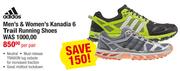 Adidas Men's & Women's Kanadia 6 Trail Running Shoes-Per Pair