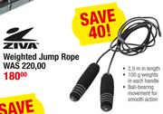 Ziva Weighted Jump Rope
