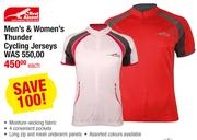 First Ascent Men's & Women's Thunder Cycling Jerseys-Each