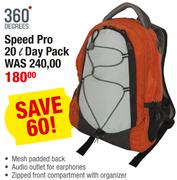 360 Degrs Speed Pro 20 Ltr Day Pack