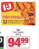 I&J Fish Fingers-800g