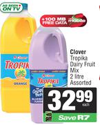Clover Tropika Dairy Fruit Mix-2L