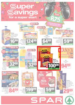 SPAR Inland : Super Savings (20 January - 08 February 2026), page 1