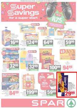 SPAR Inland : Super Savings (20 January - 08 February 2026), page 1