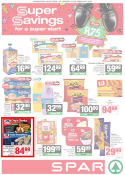 SPAR Inland : Super Savings (20 January - 08 February 2026), page 1