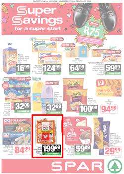 SPAR Inland : Super Savings (20 January - 08 February 2026), page 1
