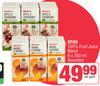 Spar 100% Fruit Juice Blend Assorted-6 x 200ml