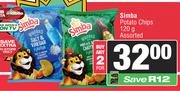 Simba Potato Chips Assorted-For 2 x 120g