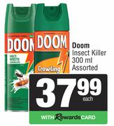 Doom Insect Killer Assorted-300ml