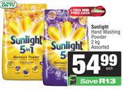 Sunlight Hand Washing Powder Assorted-2Kg