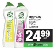 Handy Andy All Purpose Cream-750ml