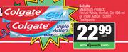 Colgate Maximum Protect Herbal White,Herbal,Gel 100ml Or Triple Action 150ml Toothpaste