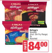 Kellogg's Noodles Assorted-For Any 3 x 5s Pack