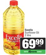Excella Sunflower Oil-2Ltr