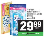 Sta Soft Fabric Softener Refill Assorted-500ml