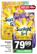 Sunlight 5 In 1 Hand Washing Powder Assorted-3Kg