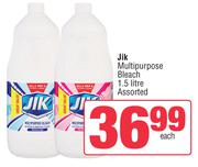 Jik Multipurpose Bleach Assorted-1.5L