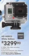 HD Hero3 White Edition