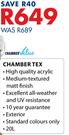Chamber Value Chamber Tex-20Ltr
