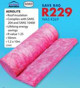 Aerolite 1.2 x 10m x 50mm