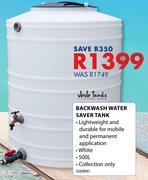 Jojo 500Ltr Backwash Water Saver Tank