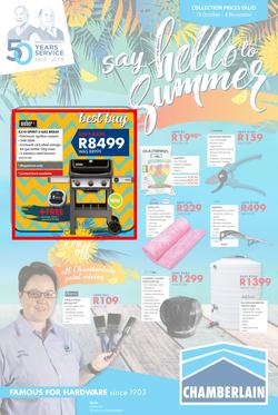 Chamberlains : Say Hello To Summer (19 Oct - 4 Nov 2018), page 1