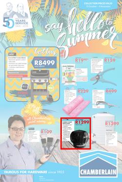 Chamberlains : Say Hello To Summer (19 Oct - 4 Nov 2018), page 1