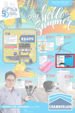 Chamberlains : Say Hello To Summer (19 Oct - 4 Nov 2018), page 1