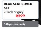 Topline 4 x 4 Rear Seat Cover Set