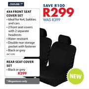 Topline 4 x 4 Rear Seat Cover Set