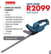 Makita 18V Cordless Hdge Trimmer