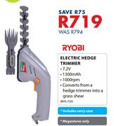 Ryobi 7.2V Electric Hedge Trimmer