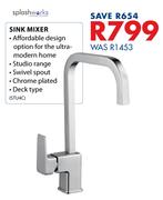 Splashworks Sink Mixer