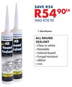 Den Braven All Round Sealant-280ml Each