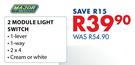 Major Tech 2 Module Light Switch