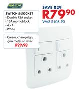 Major Tech Switch & Socket
