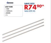 Bright Star 18W LED Tube-Each 