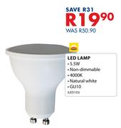 Radiant 5.5W LED Lamp LED155