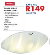 Eurolux 40W Zebra Stripe Ceiling Light C399