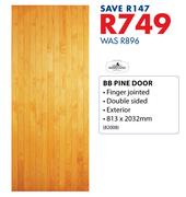 Swartland BB Pine Door 