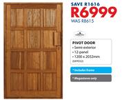 Swartland Pivot Door DIFPD32