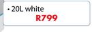 Plascon Polvin White-20Ltr